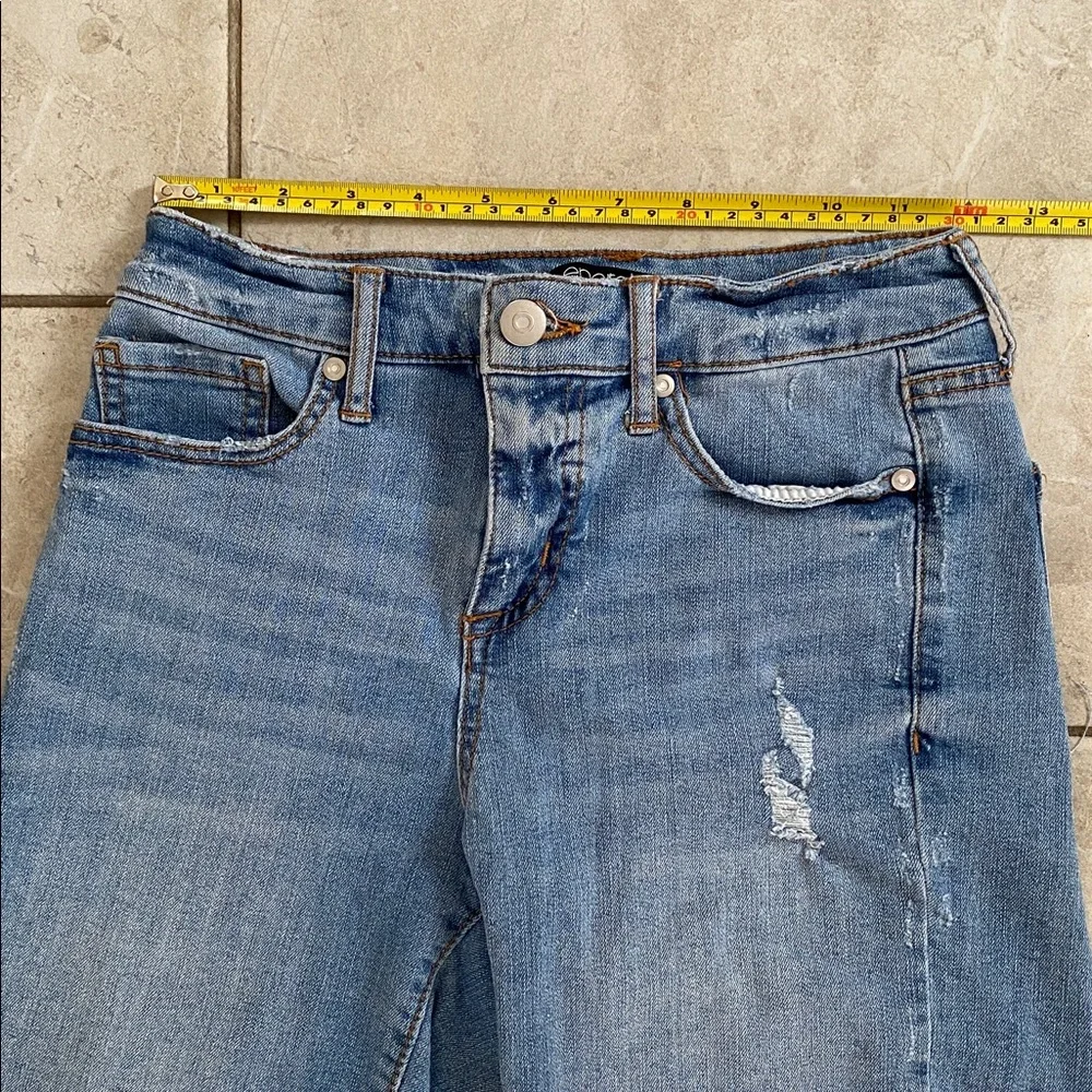 Energie Vintage 90’s High Rise Blue Denim Jorts 3